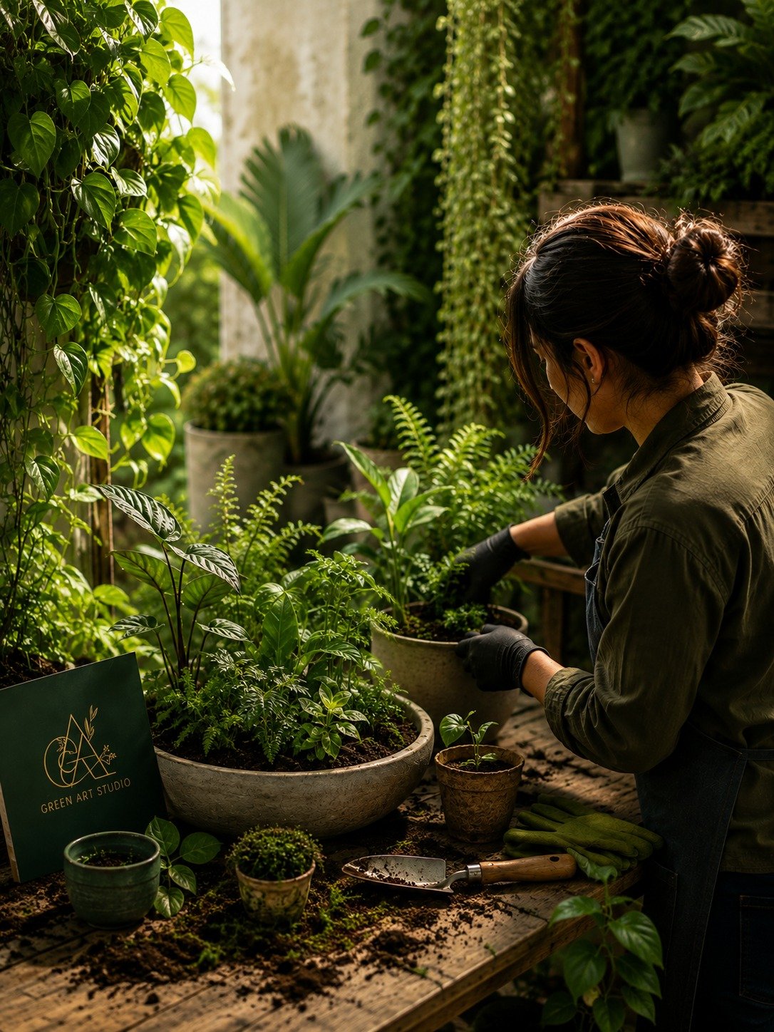 Greenery and planting