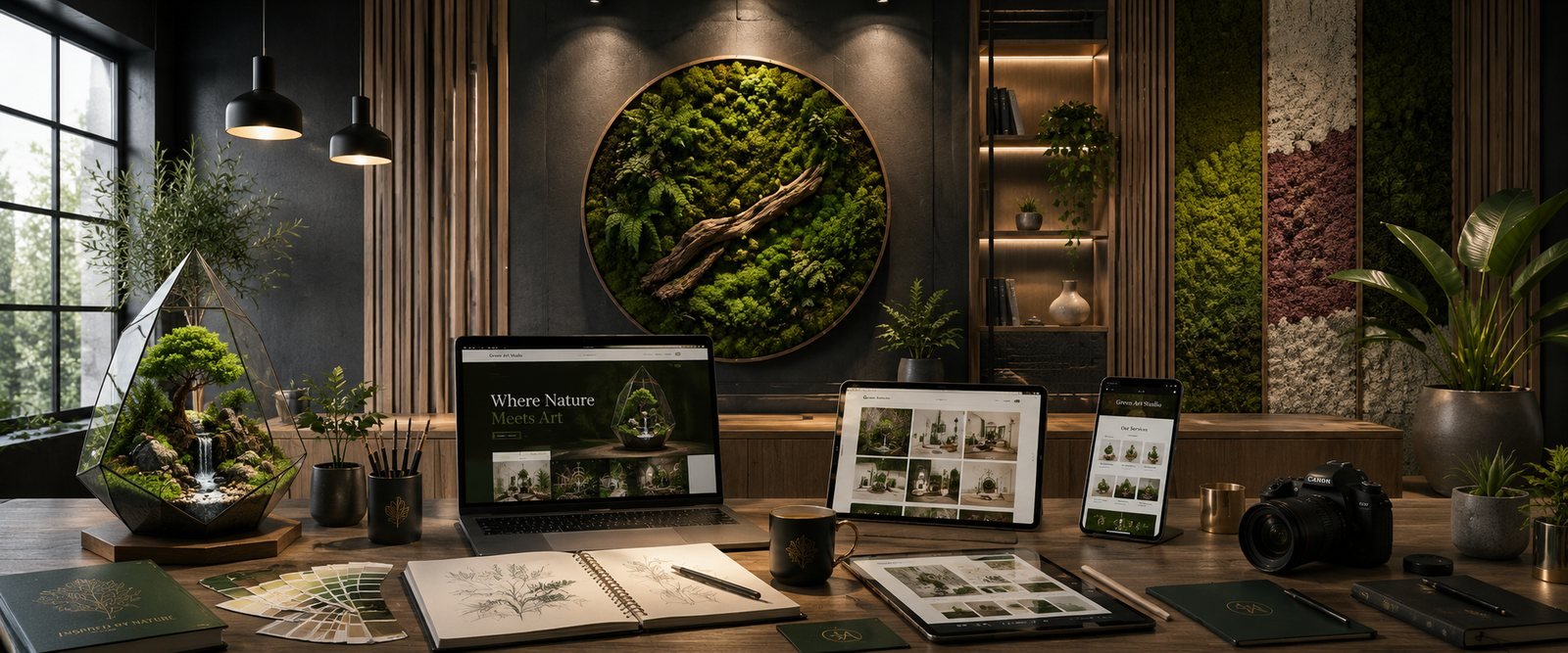 Nature-inspired interior design consultation